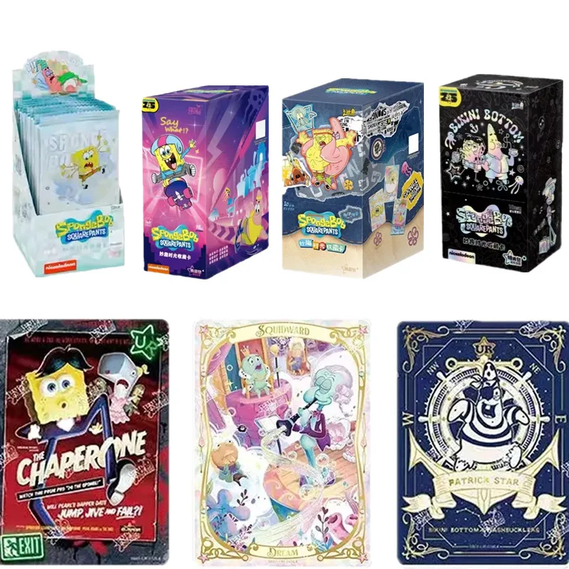Genuine KAYOU Anime SpongeBob SquarePants Fun Time Wonderful Moments Rare FE Version Peripherals Collection Card Toy Gifts
Genuine KAYOU Anime SpongeBob SquarePants Fun Time Wonderful Moments Rare FE Version Peripherals Collection Card Toy Gifts