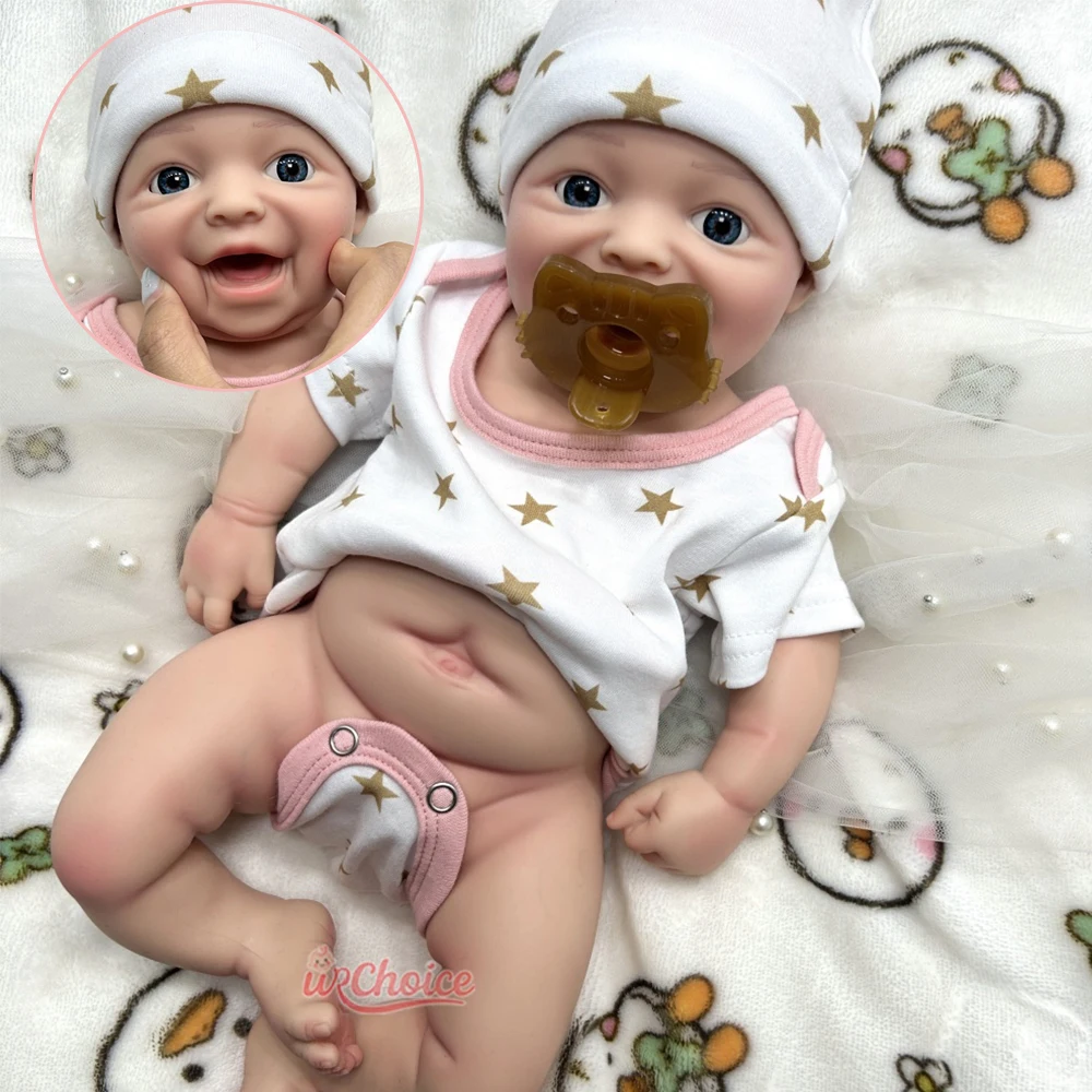 Collector's Dream 42 см силиконовая кукла Reborn для маленьких девочек, полностью мягкая поза, конечности, реалистичная моющаяся кукла для новорожденных, подарок для деменции
Collector's Dream 42 см силиконовая кукла Reborn для маленьких девочек, полностью мягкая поза, конечности, реалистичная моющаяся кукла для новорожденных, подарок для деменции