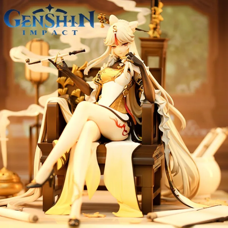 Genshin Impact Ningguang Action Figure Toys Anime Figurine Hutao Pvc Collection Model Figuras Manga Doll Gift For ChristmasToys
Genshin Impact Ningguang Action Figure Toys Anime Figurine Hutao Pvc Collection Model Figuras Manga Doll Gift For ChristmasToys