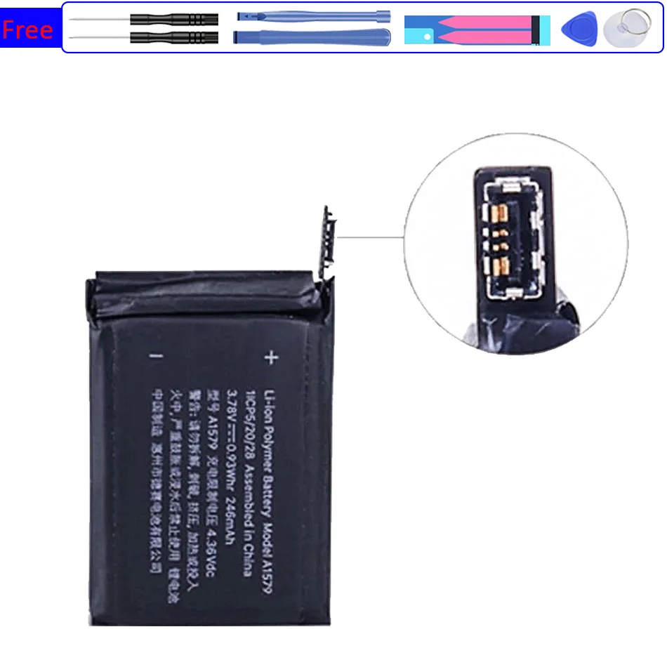 Watch Battery Series 1 2 3 38 Mm 42mm for Apple Series1 S1 S 1 Series2 S2 S 2 Series3 S3 S 3 38mm 42mm LTE GPS battery
Watch Battery Series 1 2 3 38 Mm 42mm for Apple Series1 S1 S 1 Series2 S2 S 2 Series3 S3 S 3 38mm 42mm LTE GPS battery
