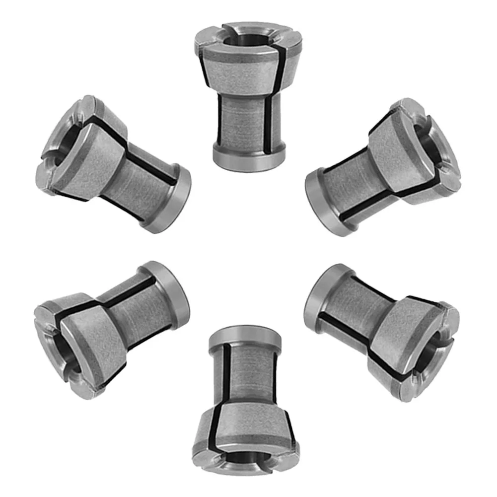 6Pcs 6 6.35 8mm Collet Chuck Adapter With Nut Set For Engraving Trimming Machine Electric Router Milling Cutter Accessories
6Pcs 6 6.35 8mm Collet Chuck Adapter With Nut Set For Engraving Trimming Machine Electric Router Milling Cutter Accessories