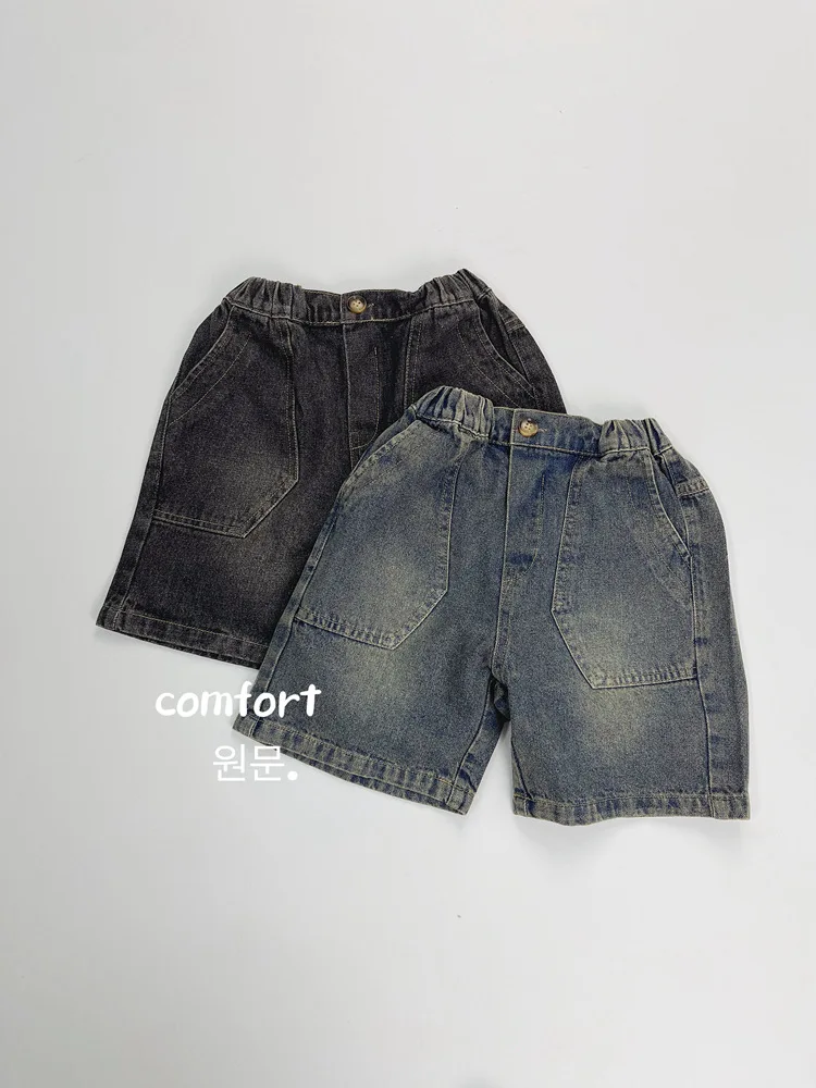Summer New Children Vintage Denim Shorts Solid Toddler Boys Fashion Large Pocket Jeans Baby Girl Casual Shorts Kids Middle Pants
Summer New Children Vintage Denim Shorts Solid Toddler Boys Fashion Large Pocket Jeans Baby Girl Casual Shorts Kids Middle Pants