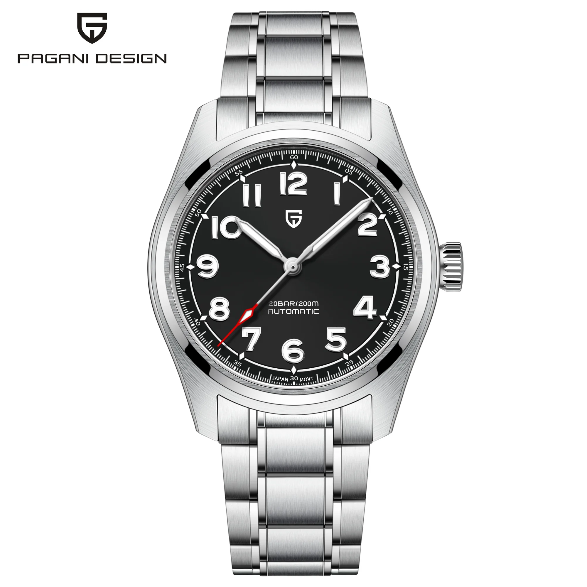 PAGANI Design 2022 New 38MM Luxury Men's Mechanical Watches Stainless Steel Sapphire Watch Top Men Automatic Watch Watch For Men
PAGANI Design 2022 New 38MM Luxury Men's Mechanical Watches Stainless Steel Sapphire Watch Top Men Automatic Watch Watch For Men