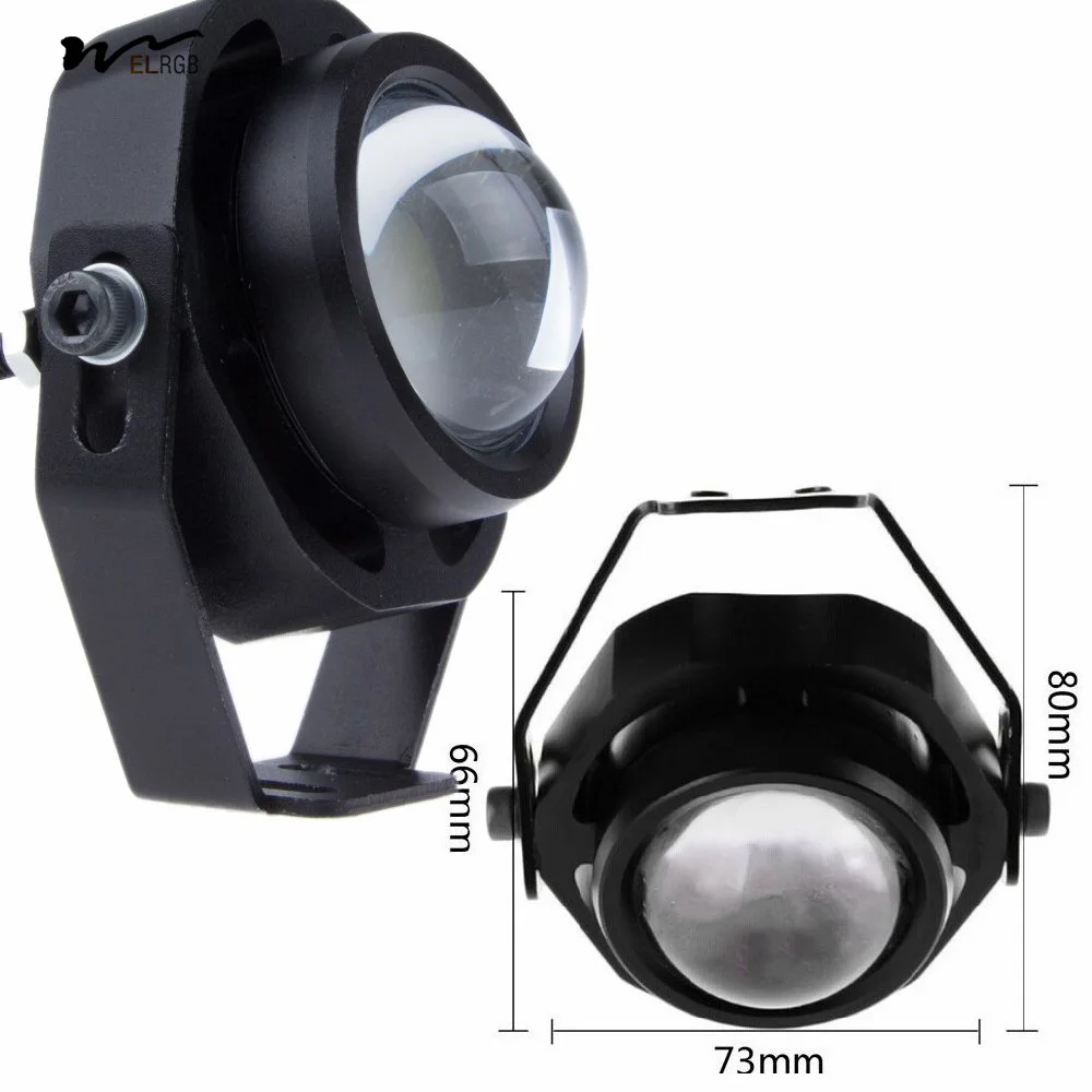 10W Eagle Eye Smart Outdoor LED Lights 1 Pair 1000LM Daytime Running Fog & Reverse Parking Lamp IP67 Waterproof Car DRLP67
10W Eagle Eye Smart Outdoor LED Lights 1 Pair 1000LM Daytime Running Fog & Reverse Parking Lamp IP67 Waterproof Car DRLP67