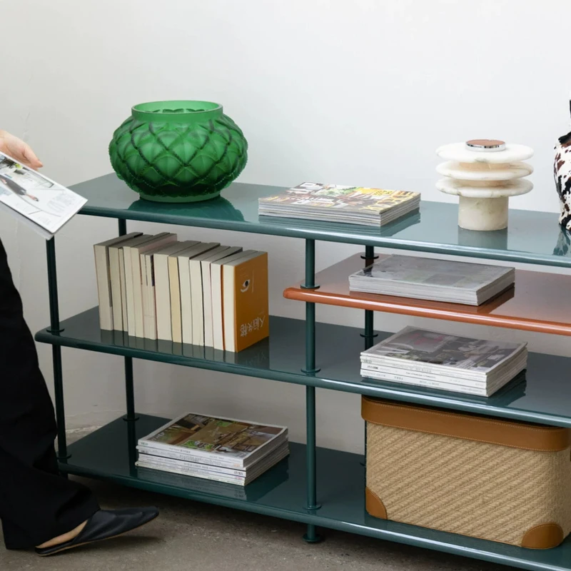 Golden brown/dark green color matching museum rack Italian open side cabinet living room middle and ancient side table
Golden brown/dark green color matching museum rack Italian open side cabinet living room middle and ancient side table