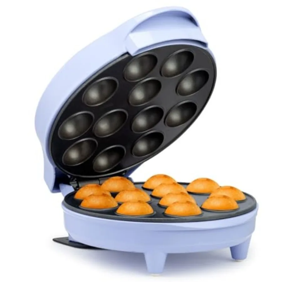 12-Count Cake Pop Maker with Non-Stick Plates and Indicator Lights Bakes 12 Sweet or Savory Pops Fast Perfect for Birthday Trea
12-Count Cake Pop Maker with Non-Stick Plates and Indicator Lights Bakes 12 Sweet or Savory Pops Fast Perfect for Birthday Trea