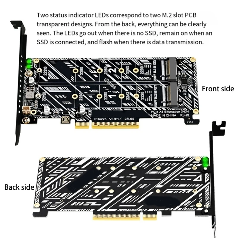 CORA M.2 NVME To PCIE Adapter Converter Card Support 2230/2242/2260/2280
CORA M.2 NVME To PCIE Adapter Converter Card Support 2230/2242/2260/2280