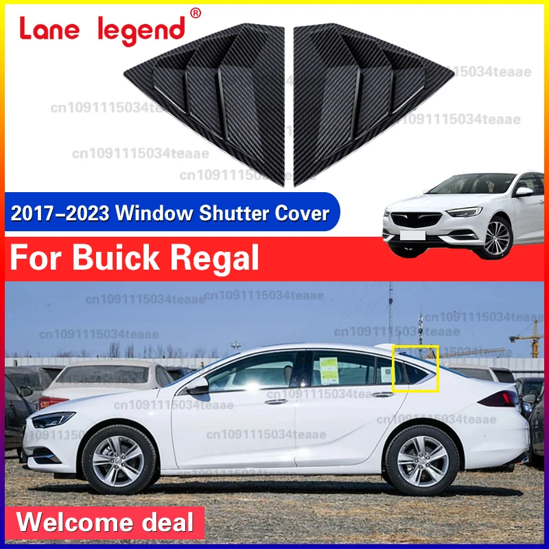 Abs Car Rear Window Triangle Shutter Panel for Buick Regal 2017 2018 2019 2020 2021 2022 2023 Accessories Sticker Auto
Abs Car Rear Window Triangle Shutter Panel for Buick Regal 2017 2018 2019 2020 2021 2022 2023 Accessories Sticker Auto