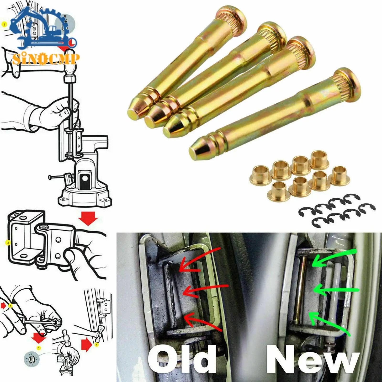 Door Hinge Pin for Honda Accord Civic CR-V CRX CX DX EX SI EG6 B16 D16 EK EG EH Door Hinge Pin Car Interior Accessories 
Door Hinge Pin for Honda Accord Civic CR-V CRX CX DX EX SI EG6 B16 D16 EK EG EH Door Hinge Pin Car Interior Accessories