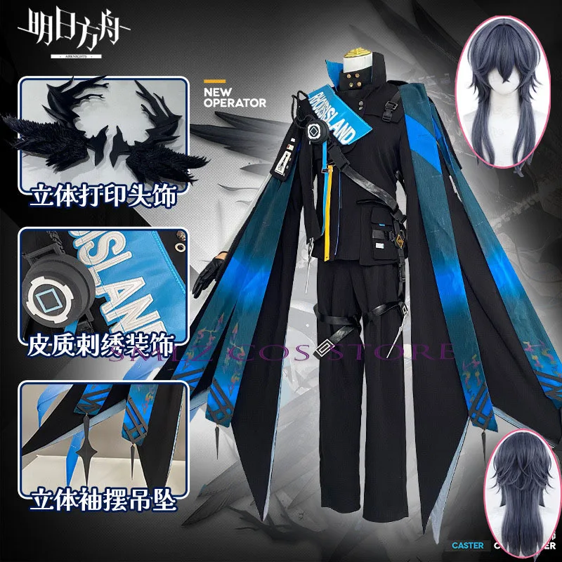 Game Arknights Costume Logos Cosplay Wig King Logos Uniform Suit Halloween Party Play Outfit for Man Woman
Game Arknights Costume Logos Cosplay Wig King Logos Uniform Suit Halloween Party Play Outfit for Man Woman