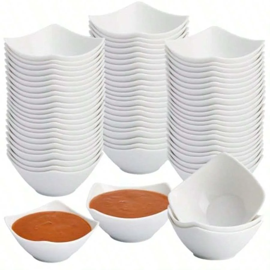 50 Pcs Square Plastic Dip Bowls Bulk 3 Oz E Soy Sauce Serving Dishes Cups Condiment Dip Bowls For Kitchen Restaurant Catering C
50 Pcs Square Plastic Dip Bowls Bulk 3 Oz E Soy Sauce Serving Dishes Cups Condiment Dip Bowls For Kitchen Restaurant Catering C