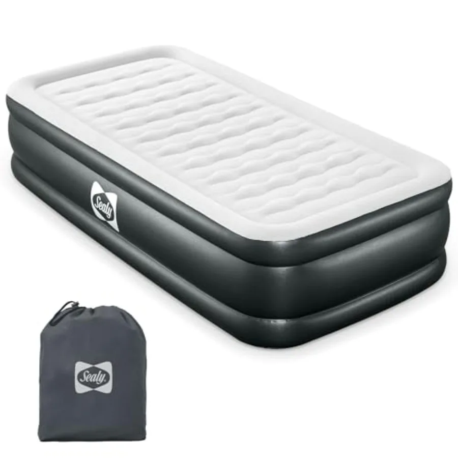 Tritech Twin Sized 18" Air Mattress Bed 2 Person w/Built-in AC Pump and Bag
Tritech Twin Sized 18" Air Mattress Bed 2 Person w/Built-in AC Pump and Bag