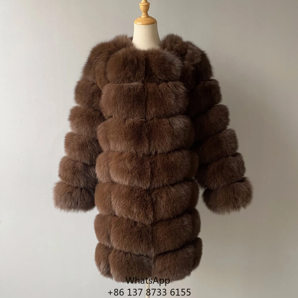New Fashion Ladies Genuine Nature Fur Coats Fox Fur Overcoat Winter Women Real Fur Coat
New Fashion Ladies Genuine Nature Fur Coats Fox Fur Overcoat Winter Women Real Fur Coat