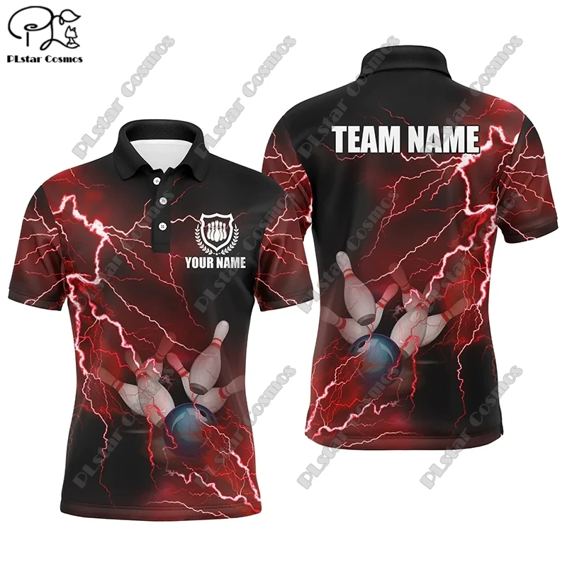 New personalized bowling team shirt 3D printed bowling pattern POLO shirt T-shirt unisex gift casual team sports series X-12
New personalized bowling team shirt 3D printed bowling pattern POLO shirt T-shirt unisex gift casual team sports series X-12