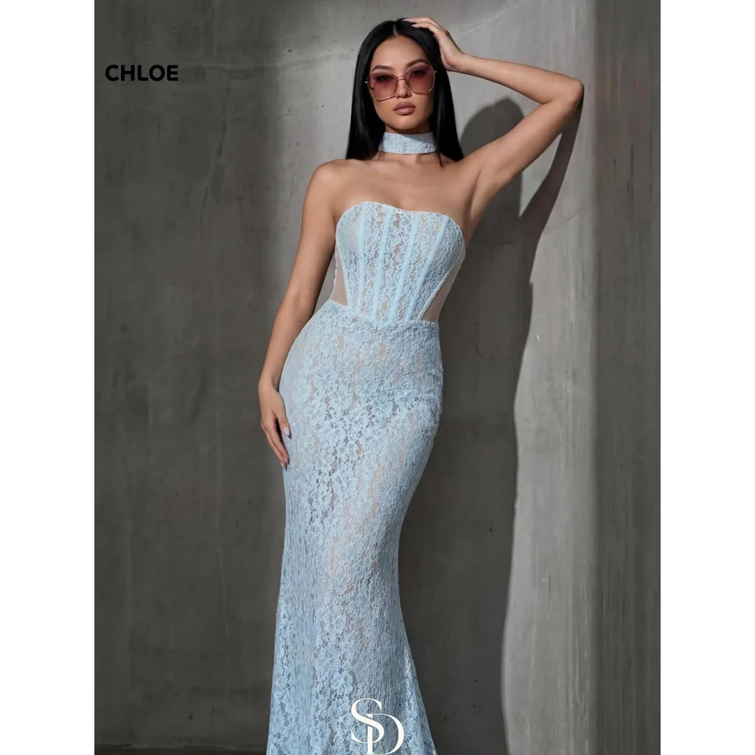 Sleeveless Evening Dresses Woman Elegant Woman Dress Mermaid Customized Blue Luxury Party Dress Shawl Formal Occasion Dresses
Sleeveless Evening Dresses Woman Elegant Woman Dress Mermaid Customized Blue Luxury Party Dress Shawl Formal Occasion Dresses