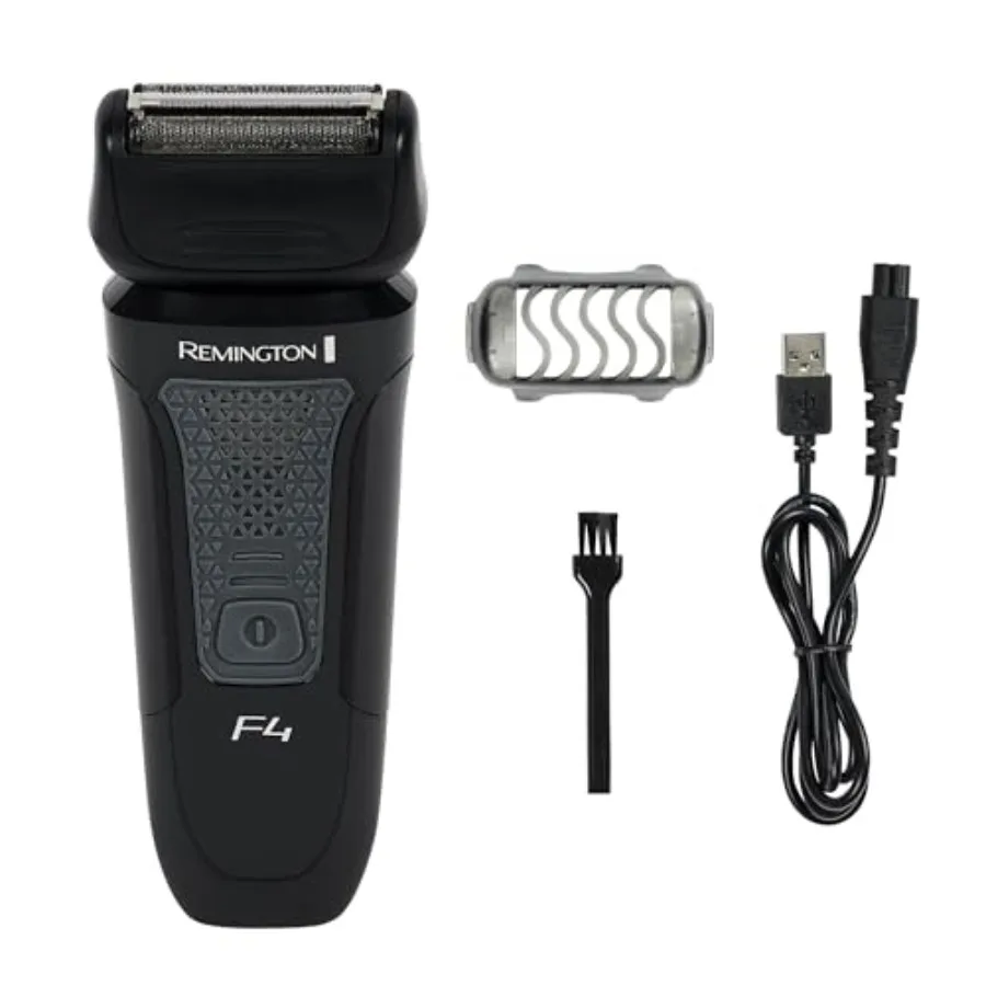 F4 Style Series Foil Shaver for Men, Flexing Blades for Close and Comfortable Shave, Cordless Electric Rechargeable Razor
F4 Style Series Foil Shaver for Men, Flexing Blades for Close and Comfortable Shave, Cordless Electric Rechargeable Razor