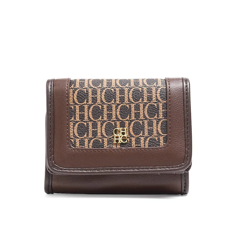 CH Women's Wallet Fashionable Style Women's Short Wallet Letter Printed Style Women's Card Wallet Premium Simple Design
CH Women's Wallet Fashionable Style Women's Short Wallet Letter Printed Style Women's Card Wallet Premium Simple Design