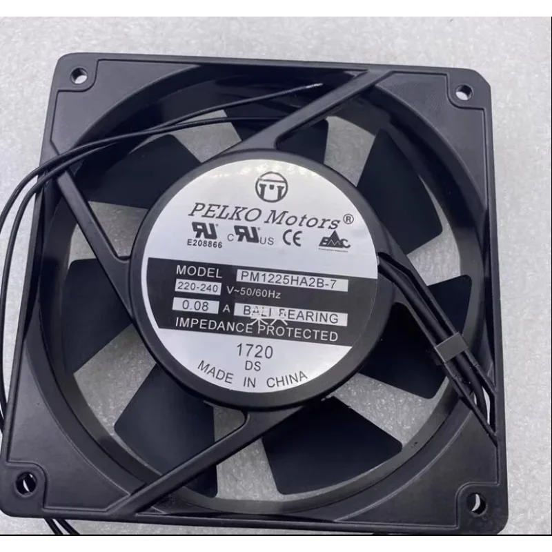 Вентилятор охлаждения сервера PELKO PM1225HA2B-7 AC 220/240В 0.08А 120x120x25мм, 2-проводной
Вентилятор охлаждения сервера PELKO PM1225HA2B-7 AC 220/240В 0.08А 120x120x25мм, 2-проводной