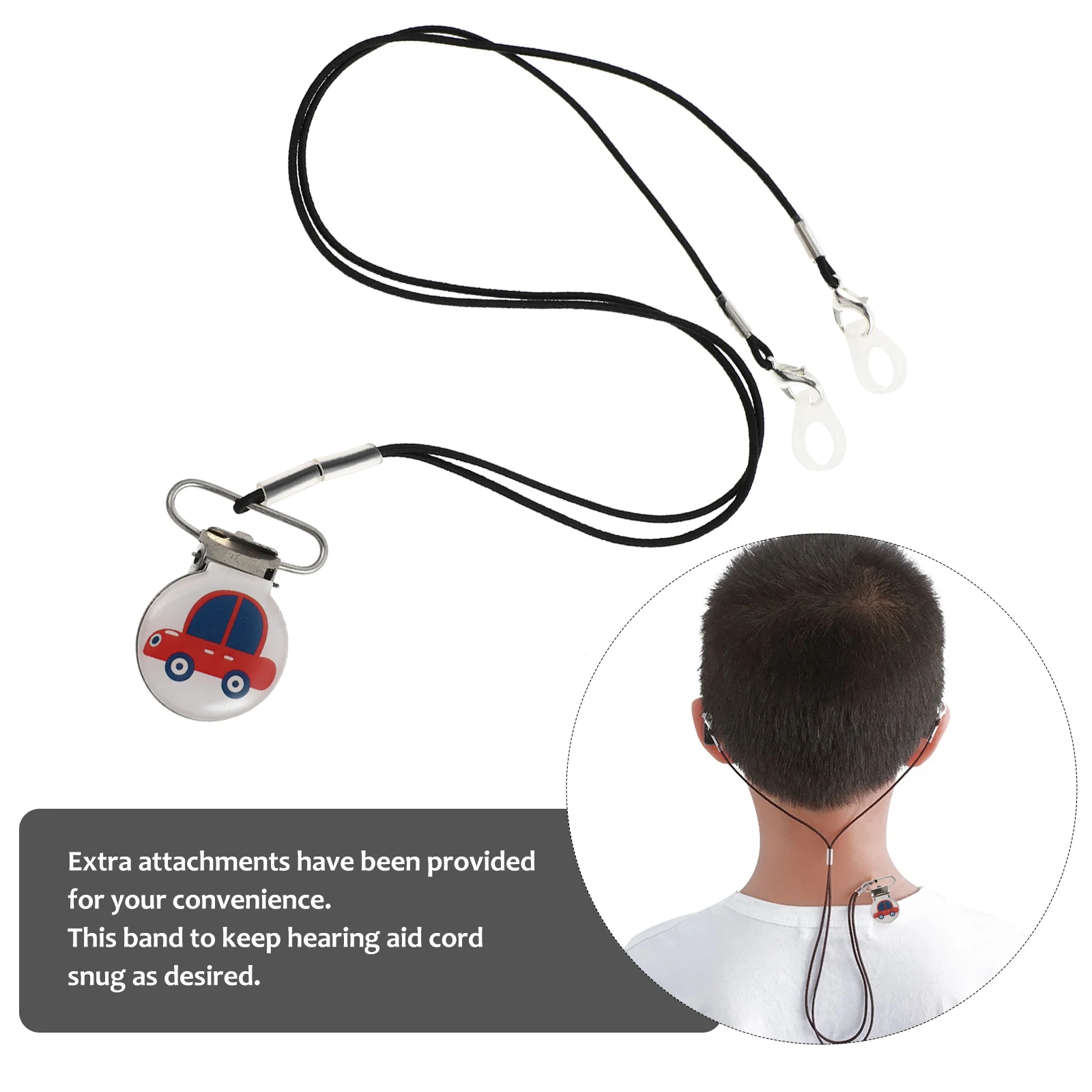 Hearing Aid Anti-Lost Lanyard Clip Strap Hanging Holder Cord Protector Lightweight Ear Hearing Aid Cord for Kids Sport Travel
Hearing Aid Anti-Lost Lanyard Clip Strap Hanging Holder Cord Protector Lightweight Ear Hearing Aid Cord for Kids Sport Travel