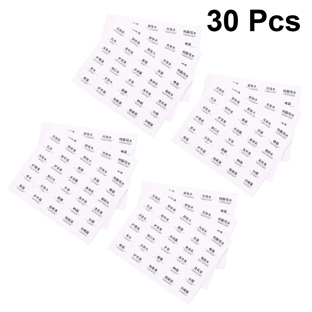 30pcs Labels Transparent Waterproof Identification Stickers Bottle Paste Clear Adhesive Tags Easy Remove Scratchable
30pcs Labels Transparent Waterproof Identification Stickers Bottle Paste Clear Adhesive Tags Easy Remove Scratchable