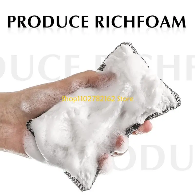 547B 4Pcs Car Towel Scrubber Sponges Cleaner With High Absorbency for Gentle and Thorough Cleaning of Vehicle Interior
547B 4Pcs Car Towel Scrubber Sponges Cleaner With High Absorbency for Gentle and Thorough Cleaning of Vehicle Interior