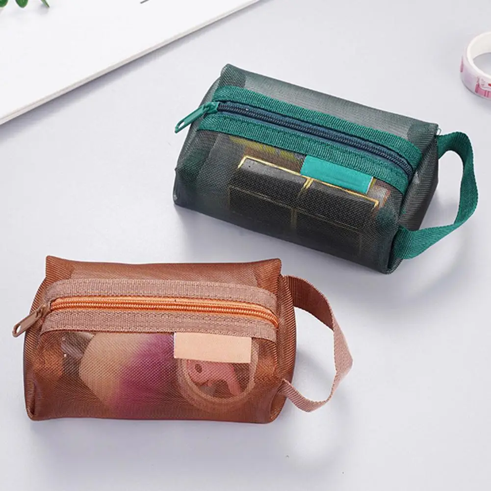 Nylon Mesh Coin Purse Pouch, Lightweight Pouch, Dark Series, Vintage Convenient, Key, Lipstick, Earphone Organizer Bag
Nylon Mesh Coin Purse Pouch, Lightweight Pouch, Dark Series, Vintage Convenient, Key, Lipstick, Earphone Organizer Bag