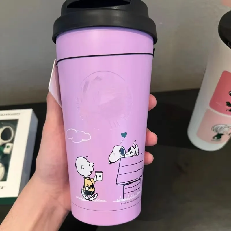 New 2025 Purple Snoopy Stainless Steel Coffee Mug Kawaii 473ml Desktop Cup Cute Birthday Gift Anime Themed
New 2025 Purple Snoopy Stainless Steel Coffee Mug Kawaii 473ml Desktop Cup Cute Birthday Gift Anime Themed