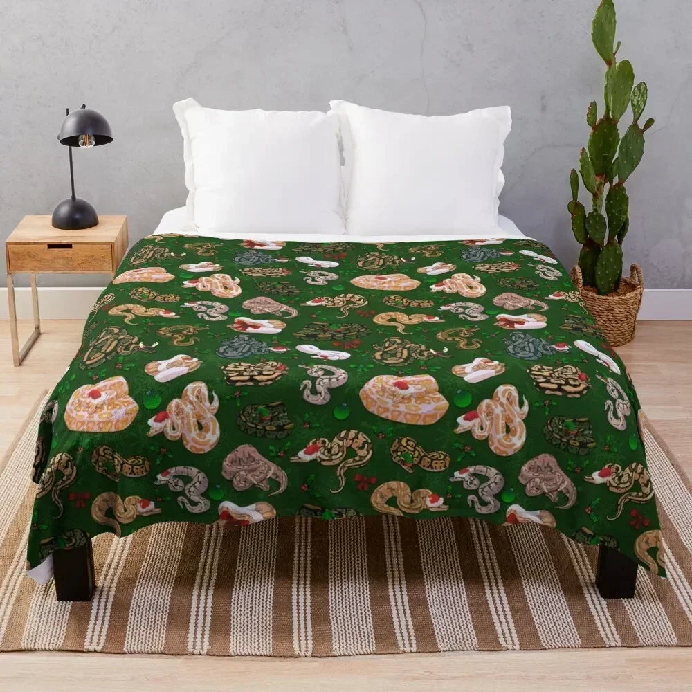 Ball Python Morph XMas Holiday Throw Blanket Warm Plush Fuzzy Blanket for Living Room
Ball Python Morph XMas Holiday Throw Blanket Warm Plush Fuzzy Blanket for Living Room
