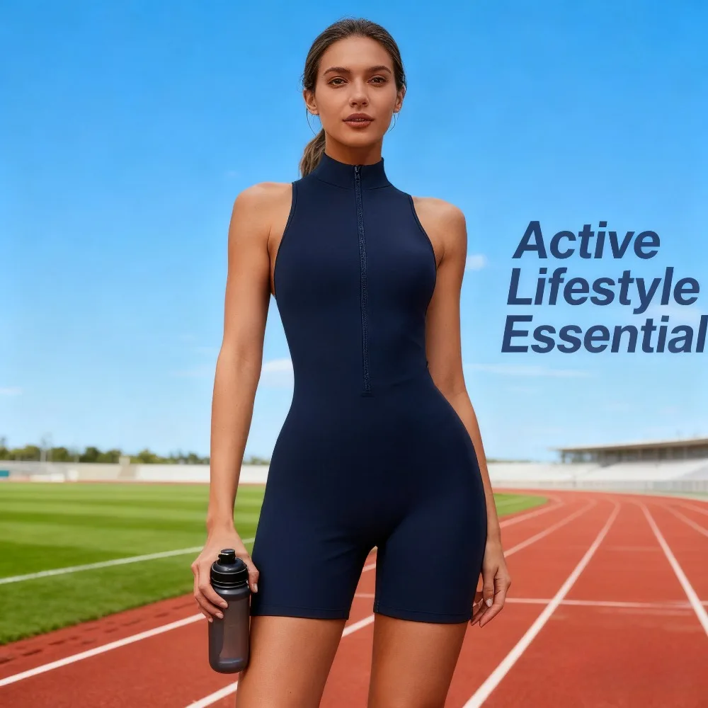 Женский спортивный облегающий комбинезон с открытой спиной на молнии, голый костюм для йоги с подъемом бедер, простой и элегантный для фитнеса
Женский спортивный облегающий комбинезон с открытой спиной на молнии, голый костюм для йоги с подъемом бедер, простой и элегантный для фитнеса