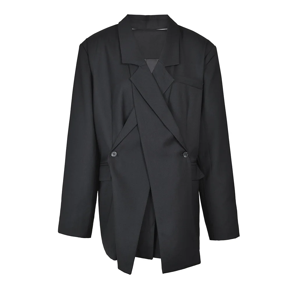 SuperAen Women's Autumn New 2024 Fashion Cross Neck Black Jacket Blazer for Women
SuperAen Women's Autumn New 2024 Fashion Cross Neck Black Jacket Blazer for Women