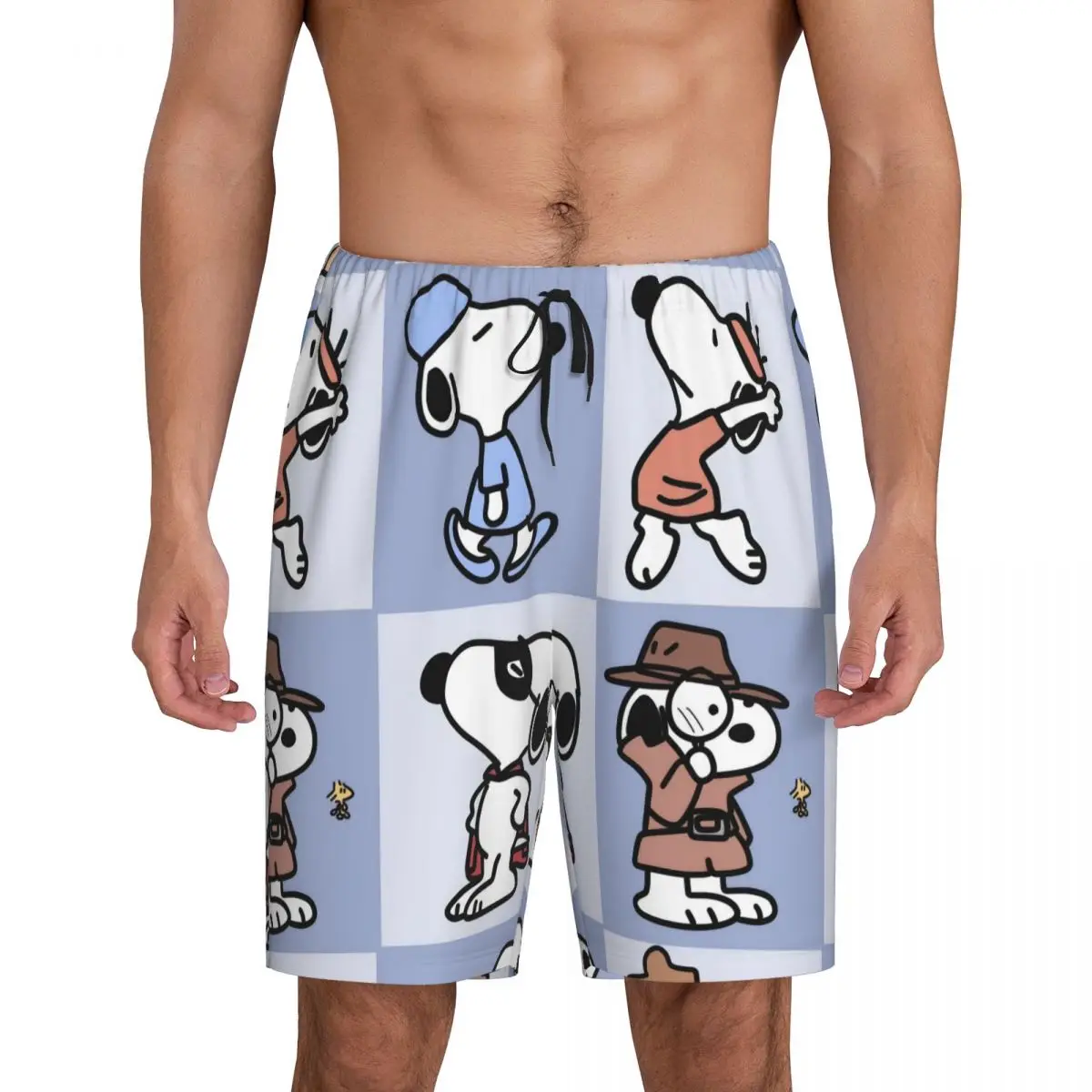 Custom Print Manga Snoopy Woodstock Cartoon Dog Pajama Shorts Men's Sleepwear Bottoms Sleep Short Pjs with Pockets
Custom Print Manga Snoopy Woodstock Cartoon Dog Pajama Shorts Men's Sleepwear Bottoms Sleep Short Pjs with Pockets