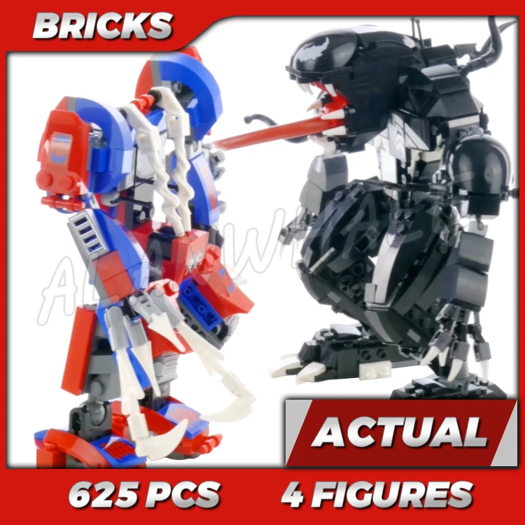 625pcs Super Fighter Revenger Spider Mech Battle Posable Joints Robots 11188 Building Kits toy Compatible With Bricks
625pcs Super Fighter Revenger Spider Mech Battle Posable Joints Robots 11188 Building Kits toy Compatible With Bricks
