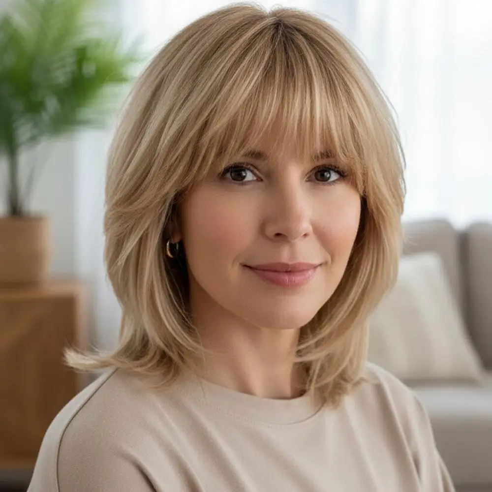 Парик Jessie's: Минималистичный кружевной парик омбре, пепельно-русый, прямой, многослойный боб, без клея, с челкой, из натуральных волос
Парик Jessie's: Минималистичный кружевной парик омбре, пепельно-русый, прямой, многослойный боб, без клея, с челкой, из натуральных волос