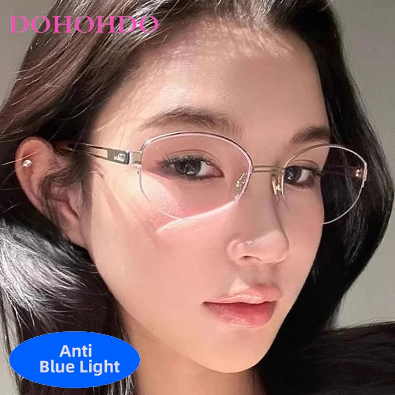 Y2K Personality Trendy Designer Metal Oval Optical Spectacle Luxury Brand Women Men Computer Anti-Blue Light Eyeglasses Lentes
Y2K Personality Trendy Designer Metal Oval Optical Spectacle Luxury Brand Women Men Computer Anti-Blue Light Eyeglasses Lentes