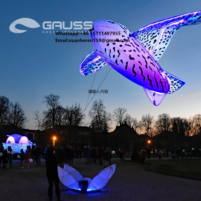 Giant Flying RC Inflatable Balloon Model Inflatable Animal Model Customized Color With LED Eyes for Party Stage Decoration
Giant Flying RC Inflatable Balloon Model Inflatable Animal Model Customized Color With LED Eyes for Party Stage Decoration