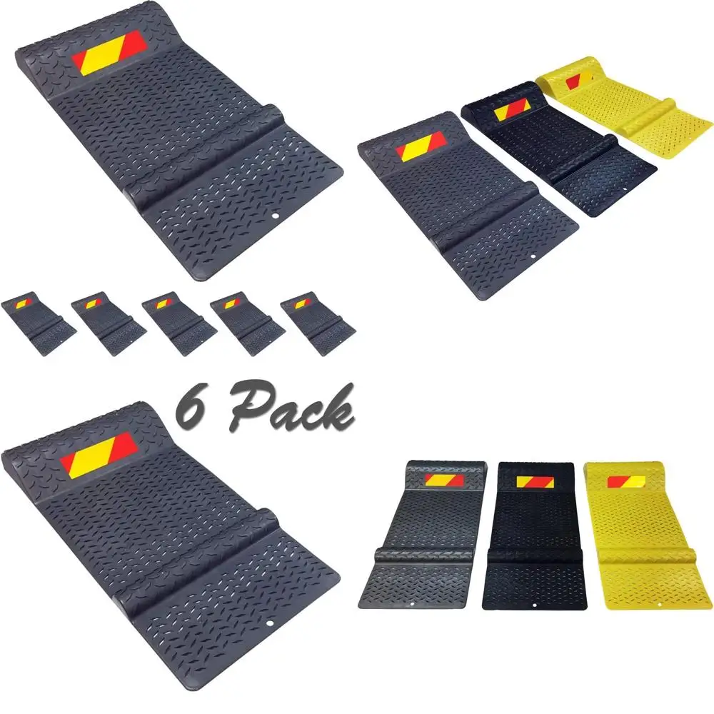 Set of 6 Non-Slip Parking Mat Markers for Safe Vehicle Placement - Gray
Set of 6 Non-Slip Parking Mat Markers for Safe Vehicle Placement - Gray