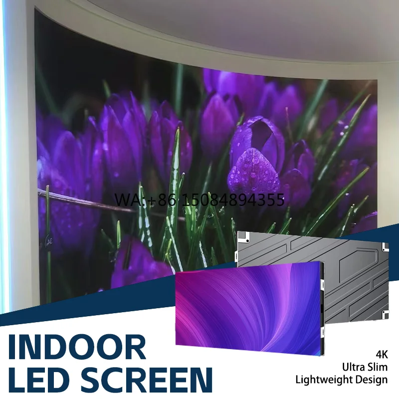 4K UHD P1.2P1.5P2P2.5 Indoor LED Display Module Fine Pitch Video Wall for Advertising
4K UHD P1.2P1.5P2P2.5 Indoor LED Display Module Fine Pitch Video Wall for Advertising
