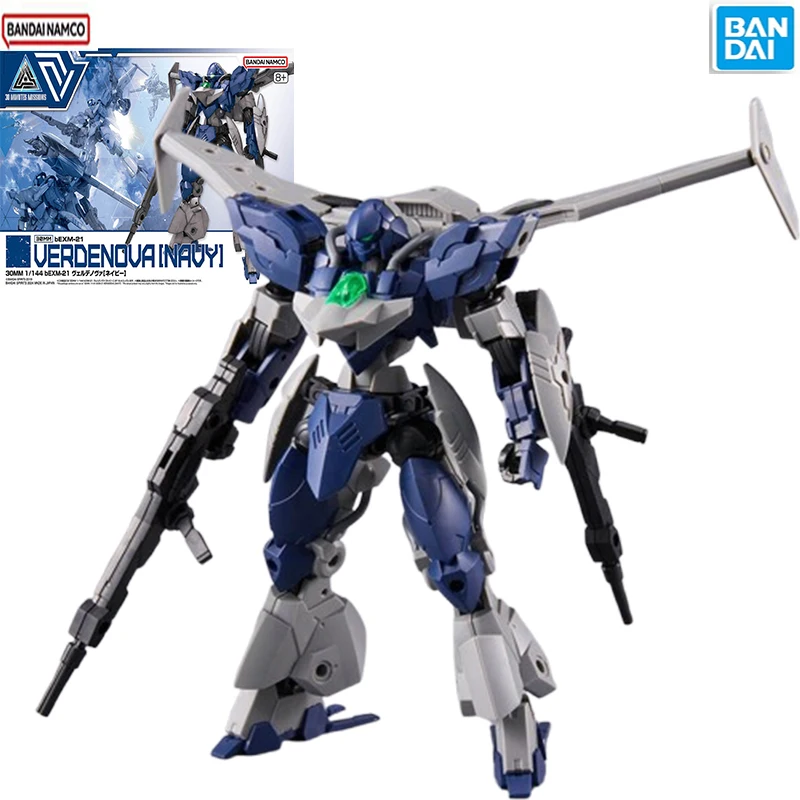 Original Bandai 30MM1/144 bEXM-21 VERDENOVA NAVY anime character action assembled model collection toy children's gift
Original Bandai 30MM1/144 bEXM-21 VERDENOVA NAVY anime character action assembled model collection toy children's gift