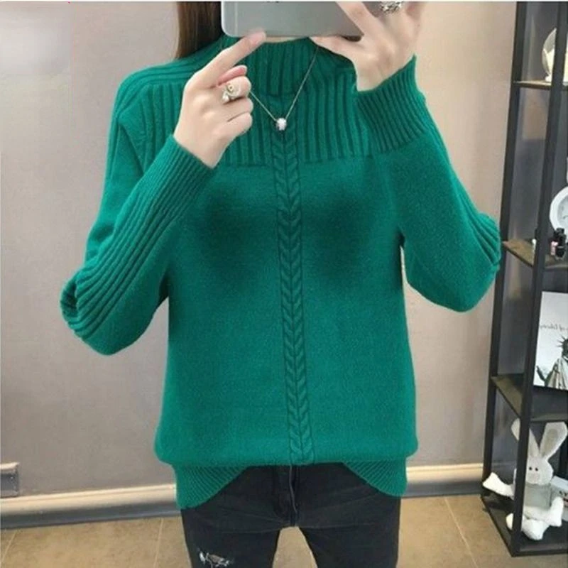 New Fashion 2023 Women Autumn Winter Long Sweater Pullovers Dress Casual Warm Knitted Clothes Thick Warm Tops Female
New Fashion 2023 Women Autumn Winter Long Sweater Pullovers Dress Casual Warm Knitted Clothes Thick Warm Tops Female