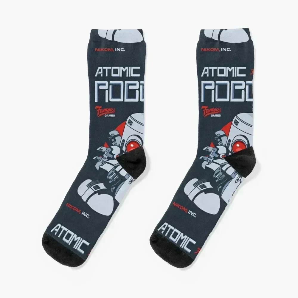 Atomic Robokid Retro Vintage Arcade Gaming Socks golf bright garter Stockings man Boy Child Socks Women's
Atomic Robokid Retro Vintage Arcade Gaming Socks golf bright garter Stockings man Boy Child Socks Women's