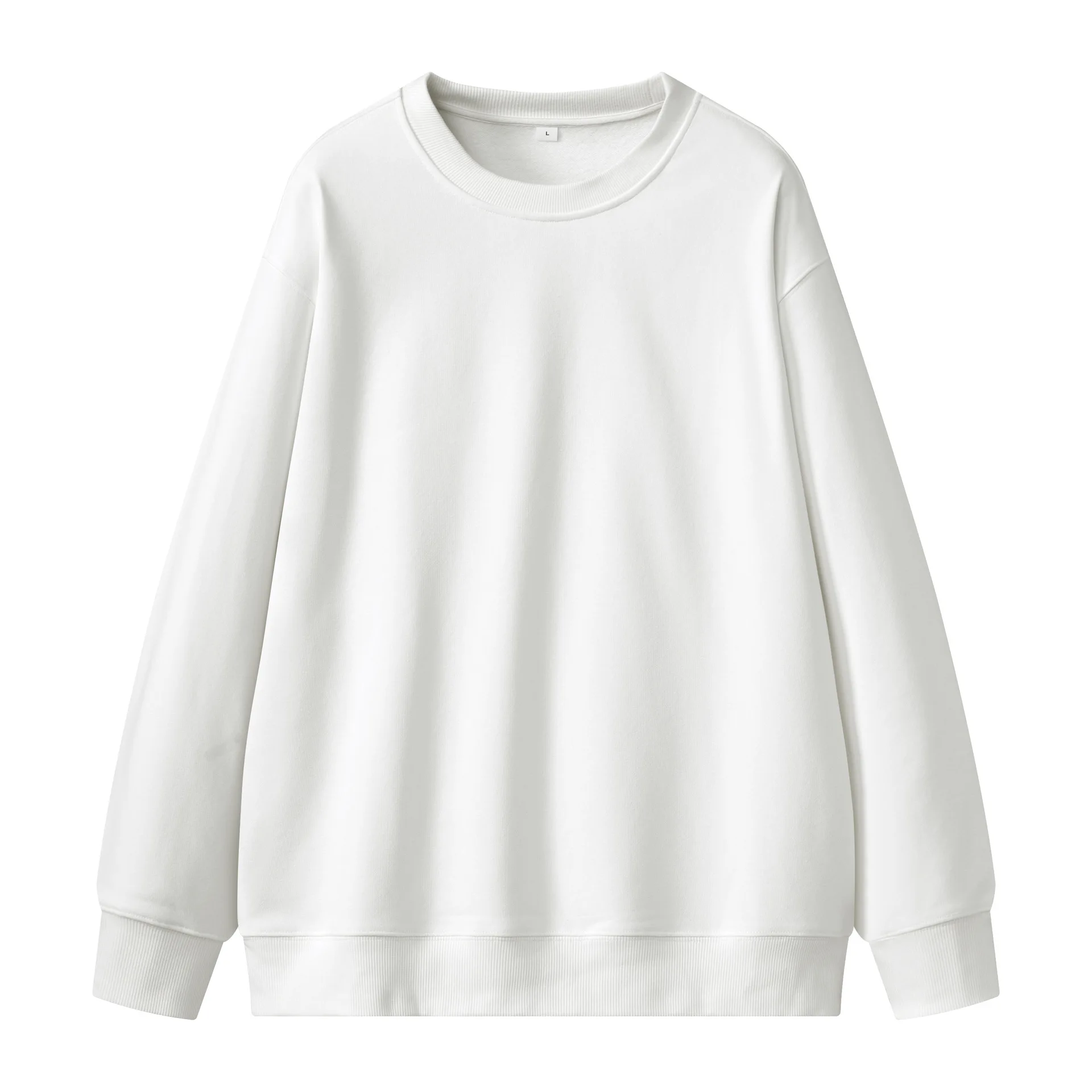 Crew Neck Sweatshirt Unisex Solid Color Basic High-Quality Cotton Feel Top
Crew Neck Sweatshirt Unisex Solid Color Basic High-Quality Cotton Feel Top