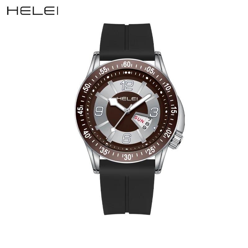 Fashion Young Gentleman Business Casual Watch Waterproof Sports Silicone Band Magnetic Wristwatch with Day Date Display
Fashion Young Gentleman Business Casual Watch Waterproof Sports Silicone Band Magnetic Wristwatch with Day Date Display