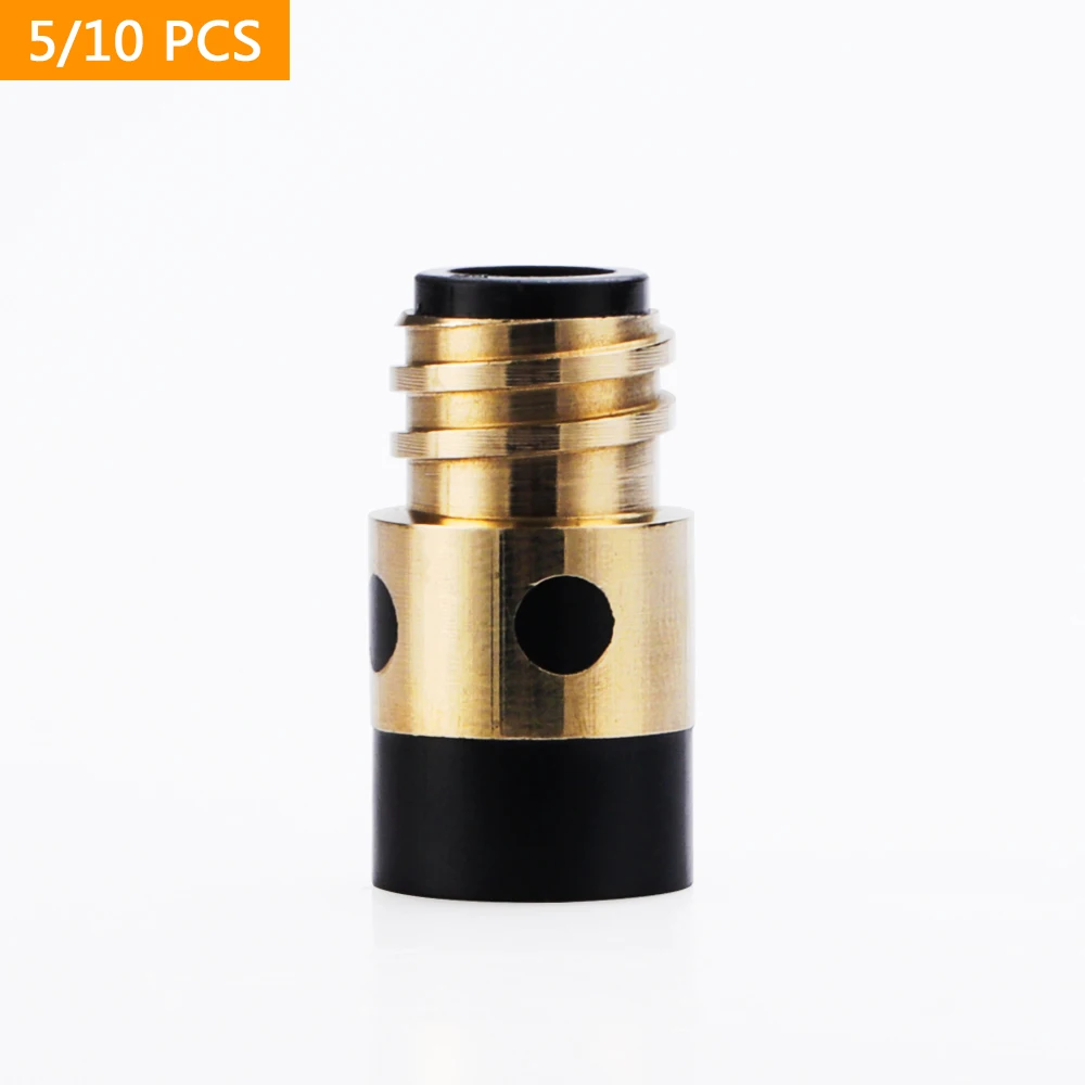 5/10pcs NBC-350A/500A CO2 Welding Torch Insulation Sleeve Full Copper Insulation Nut With Core Gas Shield Welder Accessories
5/10pcs NBC-350A/500A CO2 Welding Torch Insulation Sleeve Full Copper Insulation Nut With Core Gas Shield Welder Accessories