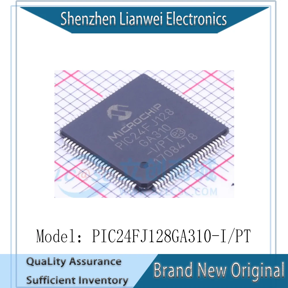 100% New Original PIC24FJ128GA310-I/PT PIC24FJ128GA310 IC MCU Chipset TQFP-100
100% New Original PIC24FJ128GA310-I/PT PIC24FJ128GA310 IC MCU Chipset TQFP-100