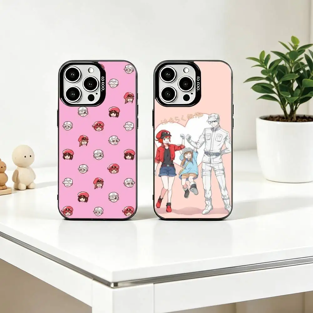 A-Anime Cells at Work! Phone Case For iPhone 17,16,15,14,13,12,11 Plus,Pro Max,XS,Colorful Silver Phone case Funda Cover
A-Anime Cells at Work! Phone Case For iPhone 17,16,15,14,13,12,11 Plus,Pro Max,XS,Colorful Silver Phone case Funda Cover