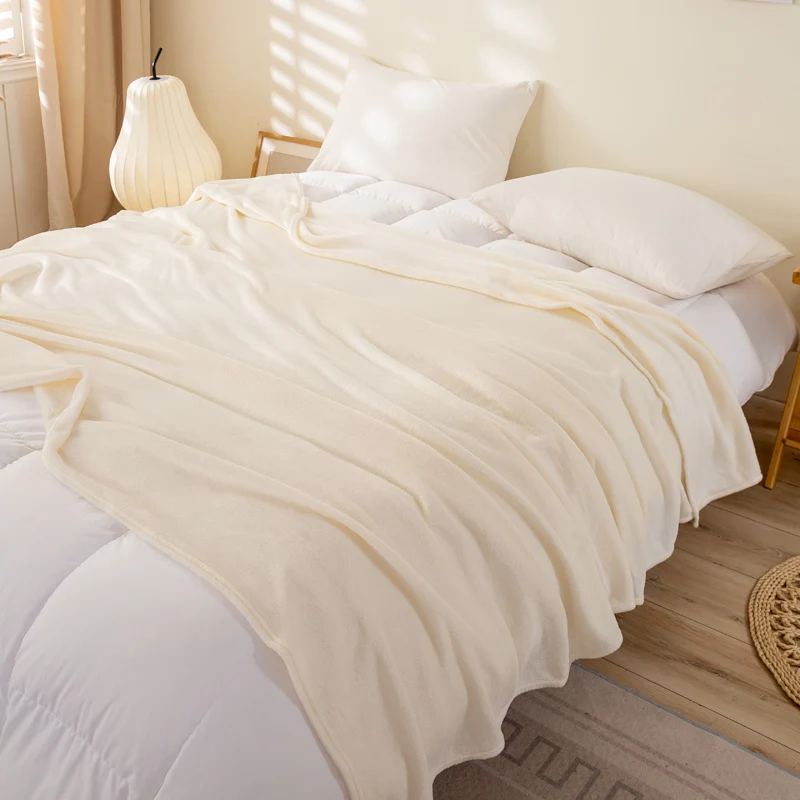 Wholesale solid color blanket cross border coral velvet thickened foreign trade flannel nap single double blanket blanket
Wholesale solid color blanket cross border coral velvet thickened foreign trade flannel nap single double blanket blanket