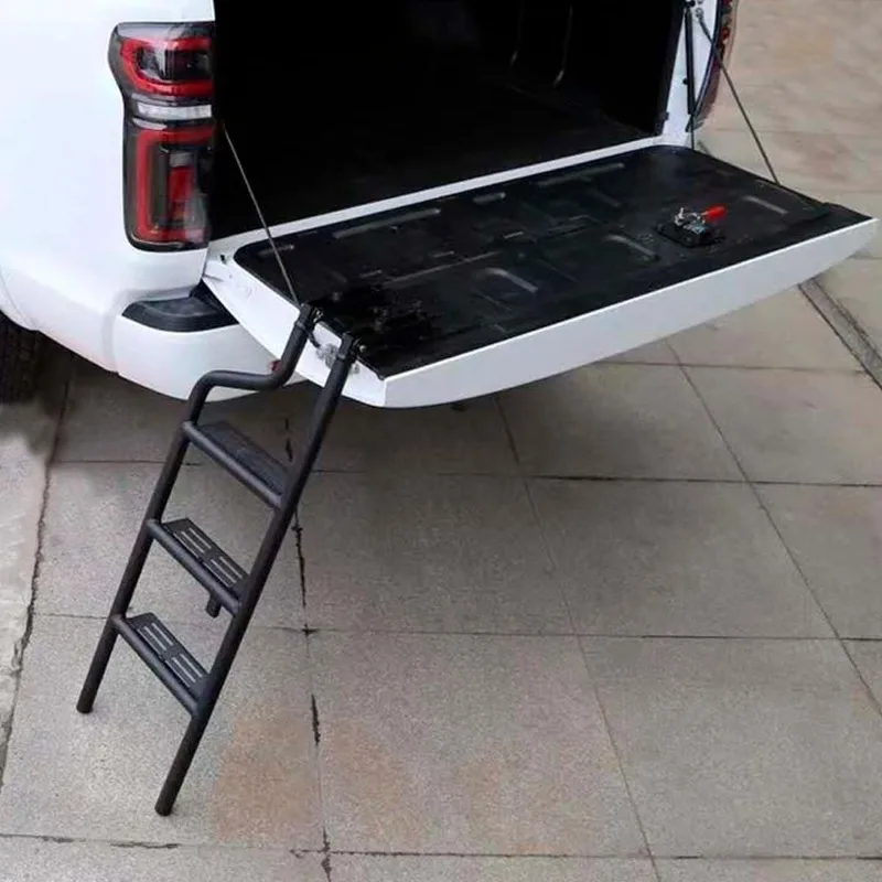 JST Universal Fit Tail Gate Ladder Set Aluminium Alloy Tailgate Step Ladders Kit Fit for Trucks(41in
JST Universal Fit Tail Gate Ladder Set Aluminium Alloy Tailgate Step Ladders Kit Fit for Trucks(41in