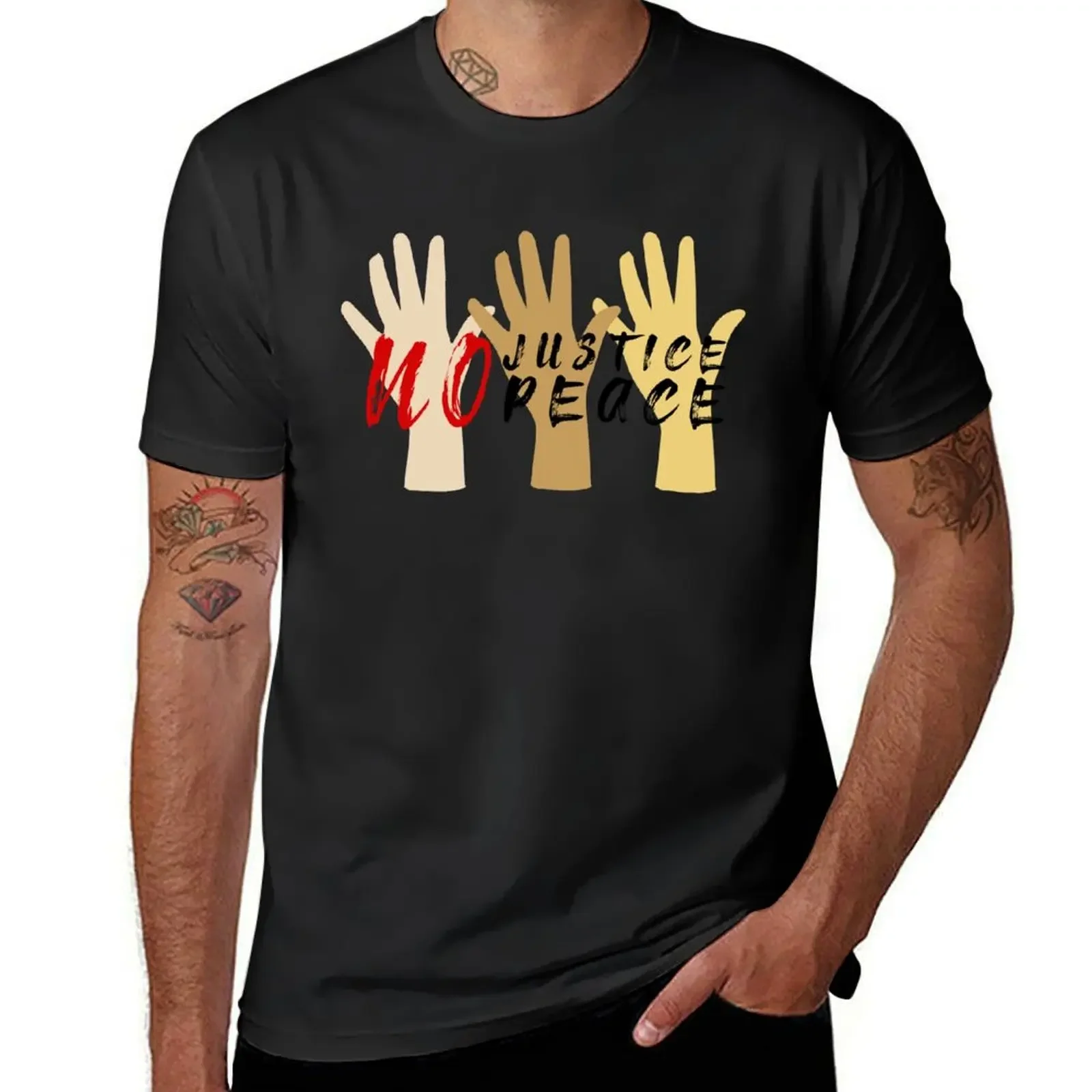 No Justice, No Peace mask T-Shirt designer shirts Aesthetic clothing Short sleeve tee fruit of the loom mens t shirts
No Justice, No Peace mask T-Shirt designer shirts Aesthetic clothing Short sleeve tee fruit of the loom mens t shirts