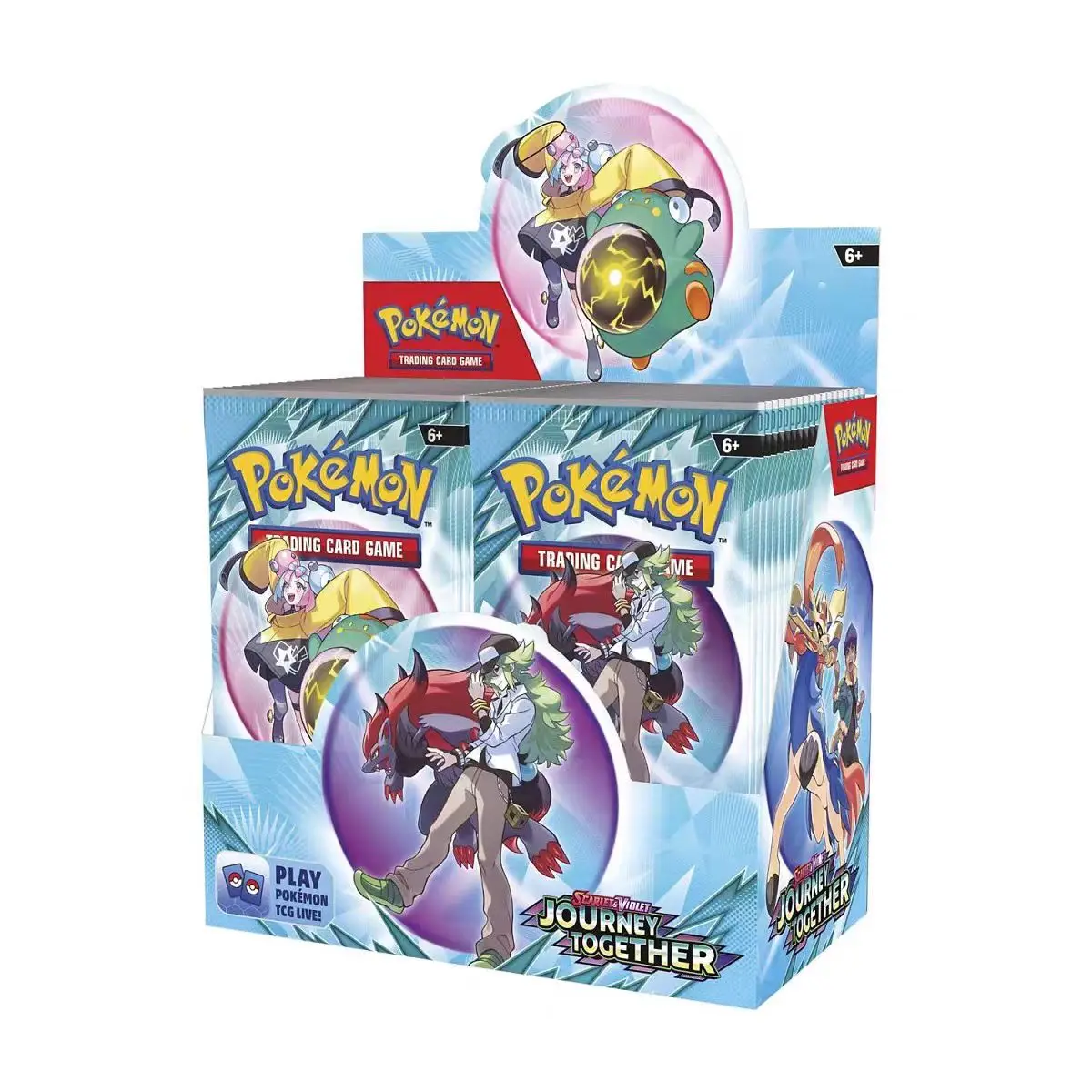360Pcs Pokemon Card Prismatic Evolutions Scarlet Violet Journey Together PALDEAN FATES English Booster Battle Transaction Card
360Pcs Pokemon Card Prismatic Evolutions Scarlet Violet Journey Together PALDEAN FATES English Booster Battle Transaction Card
