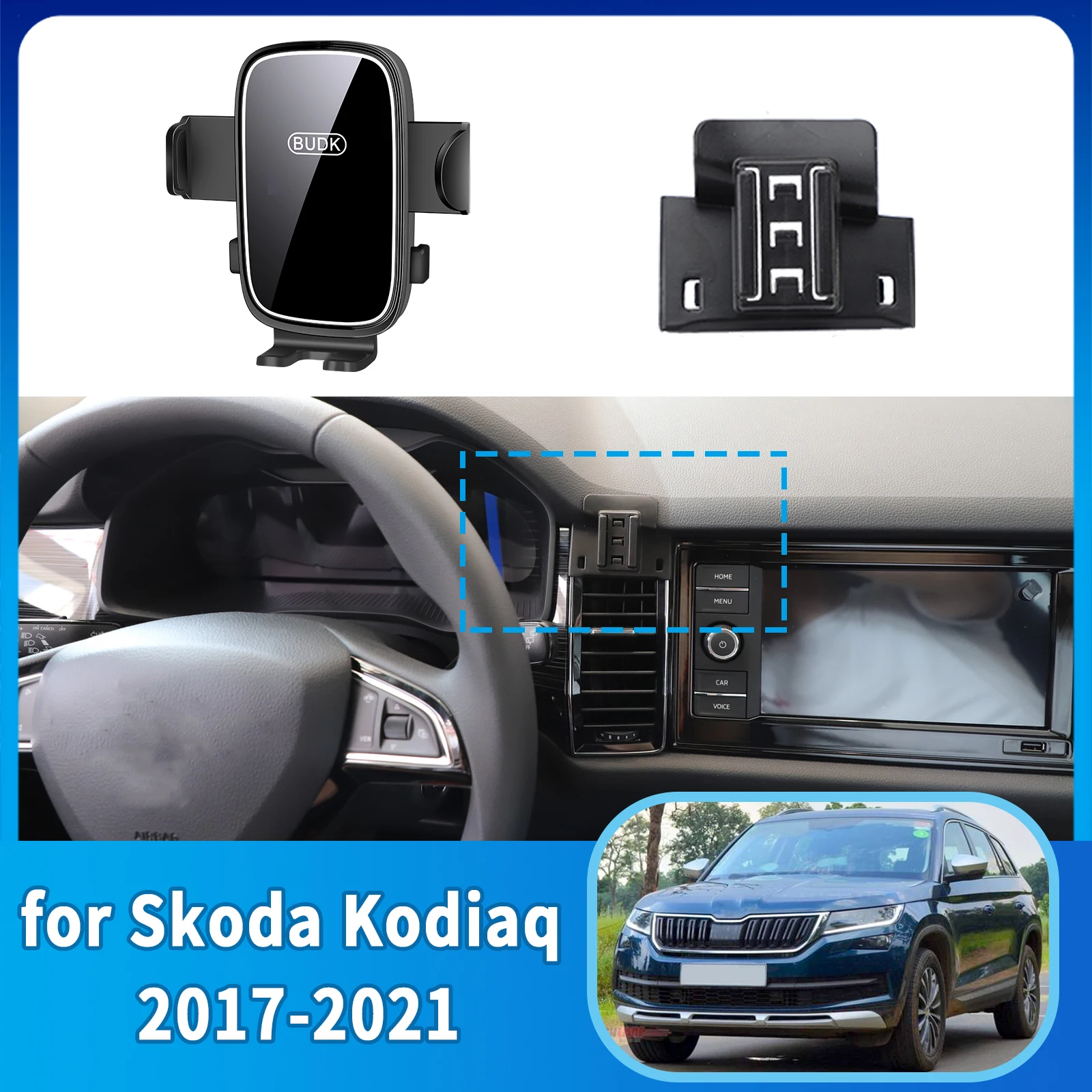fit for Skoda Kodiaq 2017 2018 2019 2020 2021 Custom Fit Phone Holder Mount Dashboard Screen Base No Drill Car accessoires
fit for Skoda Kodiaq 2017 2018 2019 2020 2021 Custom Fit Phone Holder Mount Dashboard Screen Base No Drill Car accessoires